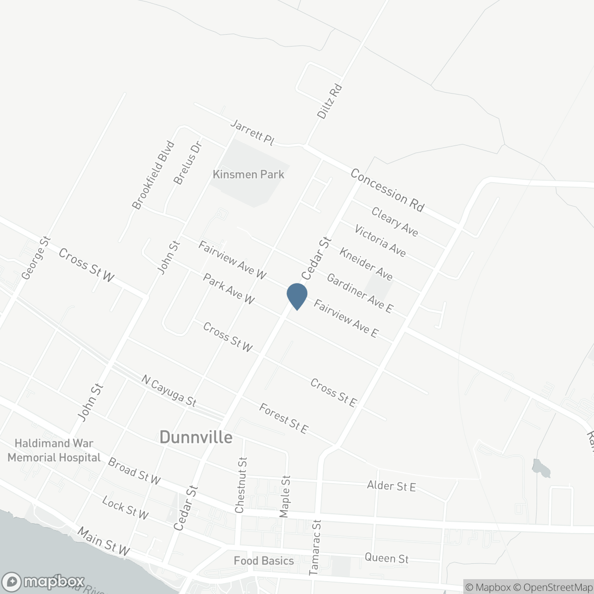820 CEDAR Street, Dunnville, Ontario N1A 2K2